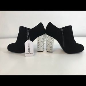 Me Too Women’s Ankle Boots Blinged Out Heels 7M